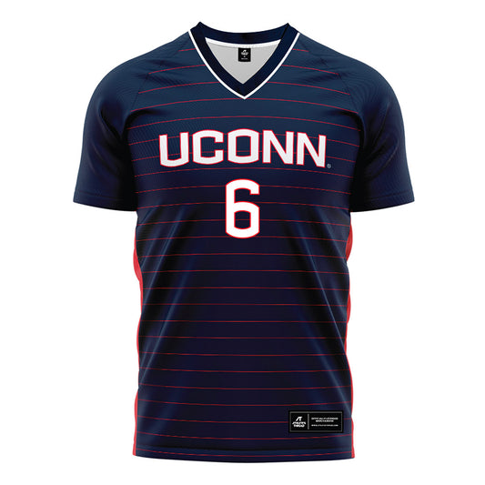UConn - NCAA Women's Soccer : Shea Boyle - Navy Soccer Jersey-0