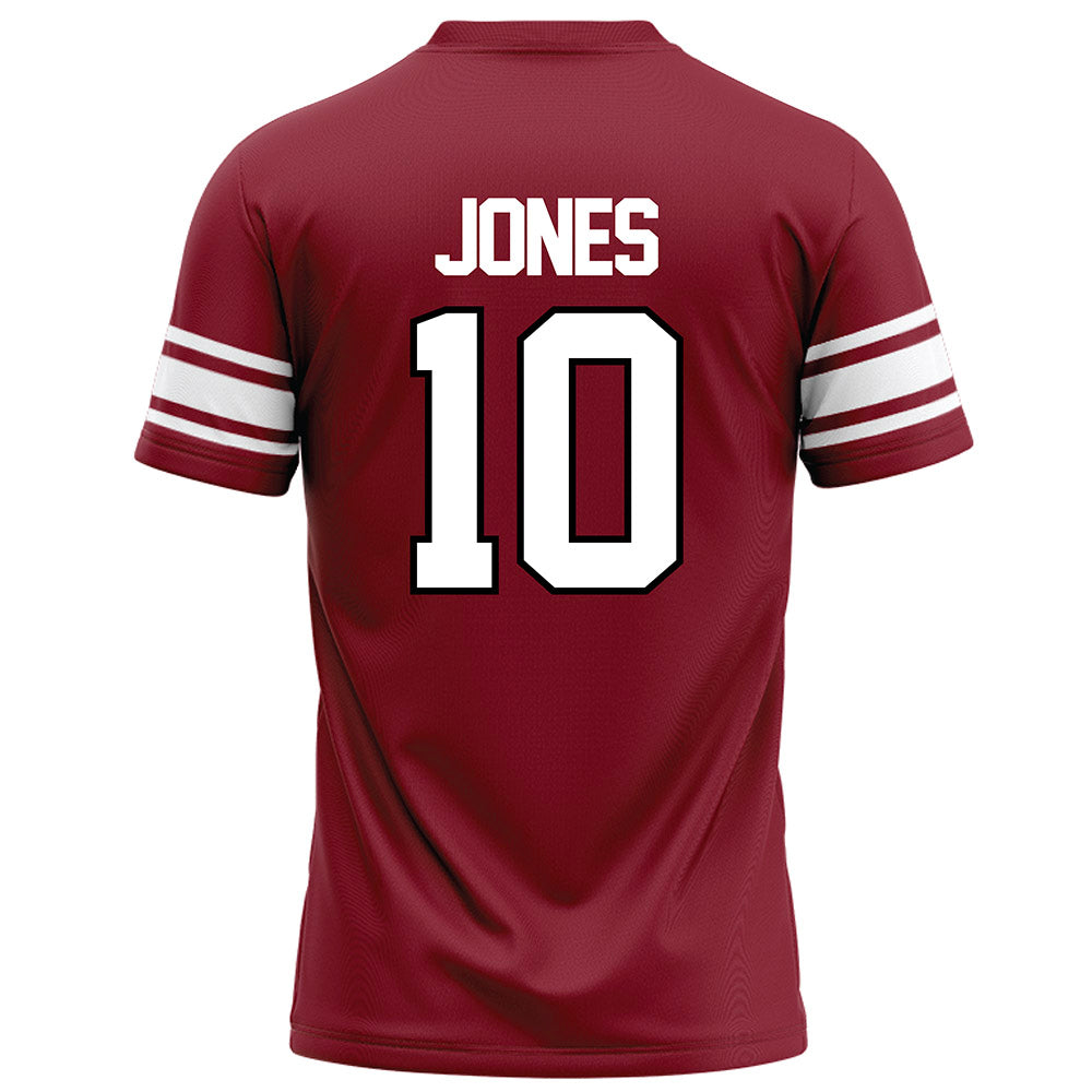 NCCU - NCAA Football : Joshua Jones - Maroon Football Jersey-1