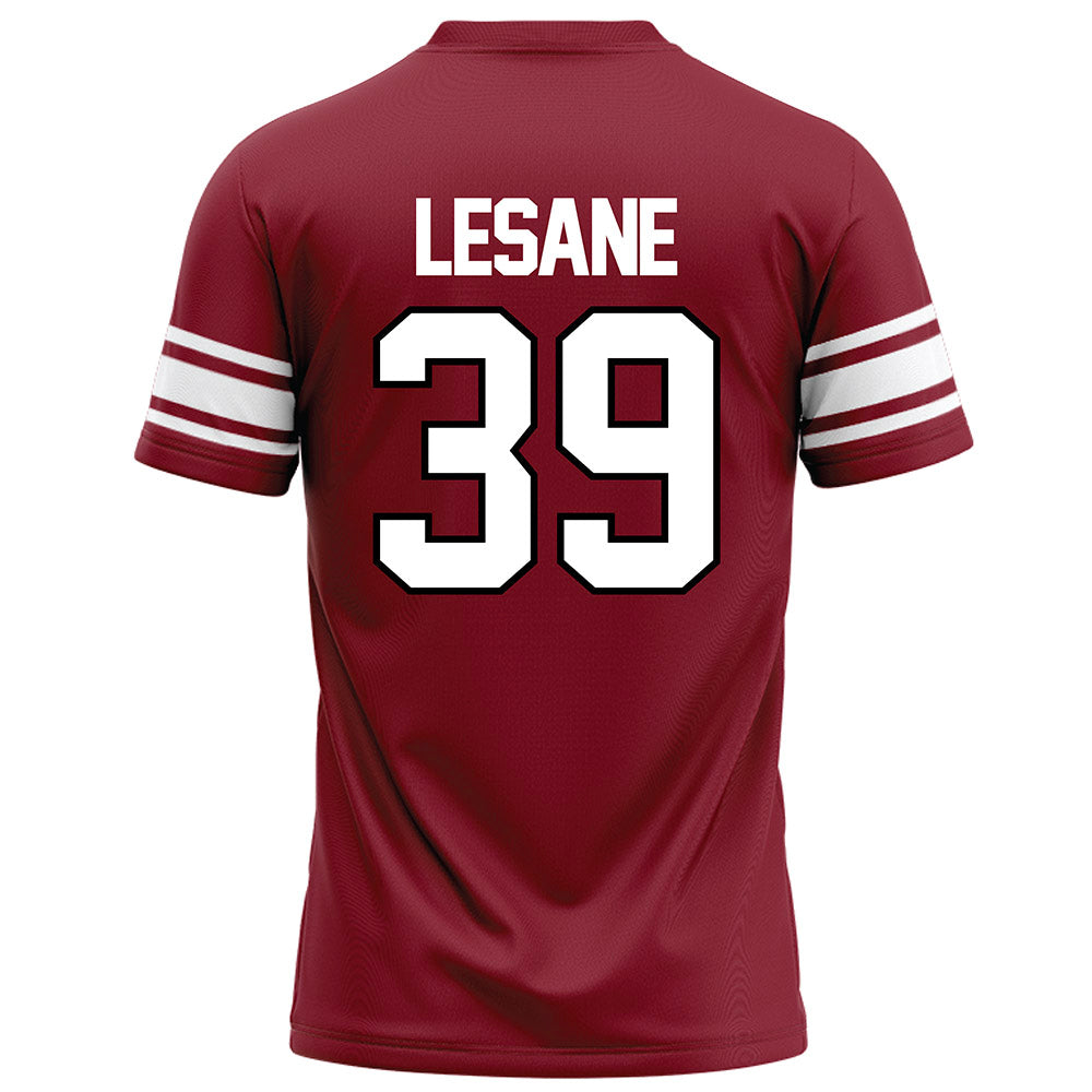NCCU - NCAA Football : Rodney Lesane - Maroon Football Jersey-1