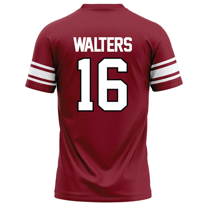 NCCU - NCAA Football : Zarion Walters - Maroon Football Jersey-1