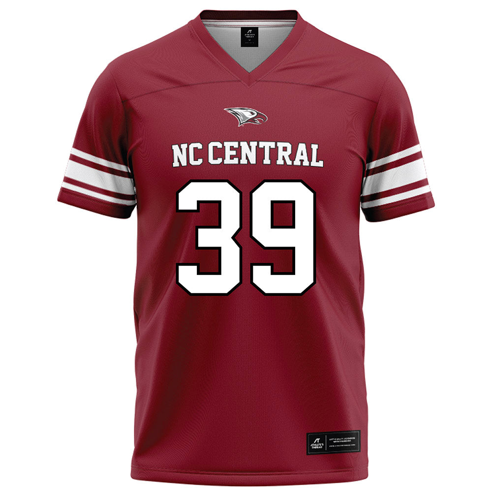 NCCU - NCAA Football : Rodney Lesane - Maroon Football Jersey-0
