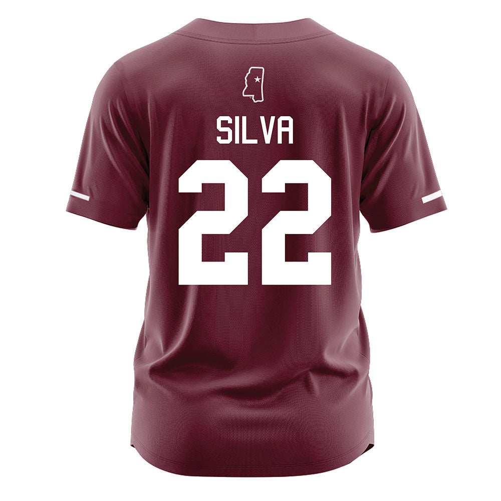 Mississippi State - NCAA Softball : Tatum Silva - Maroon Jersey-1