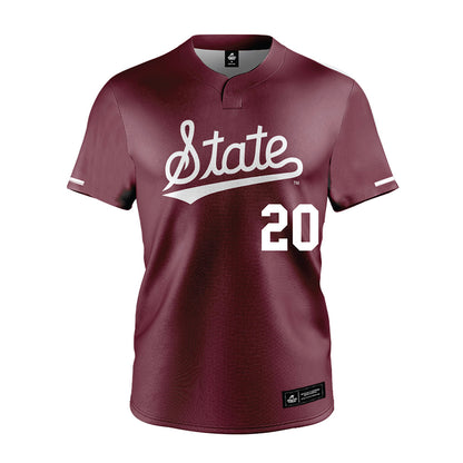 Mississippi State - NCAA Softball : Sara Phillips - Maroon Jersey-0