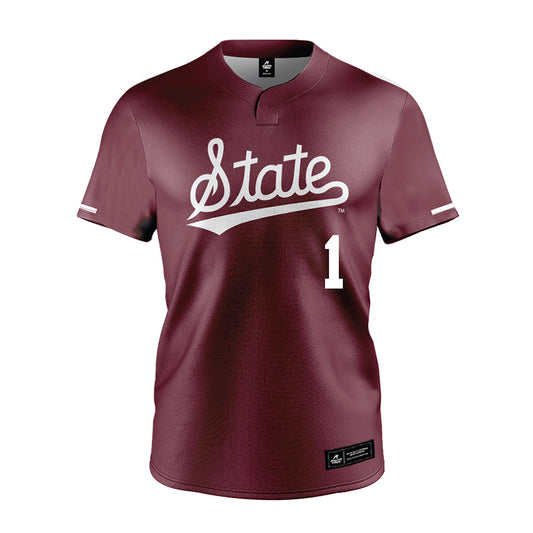 Mississippi State - NCAA Softball : Gretta Grassel - Maroon Jersey-0
