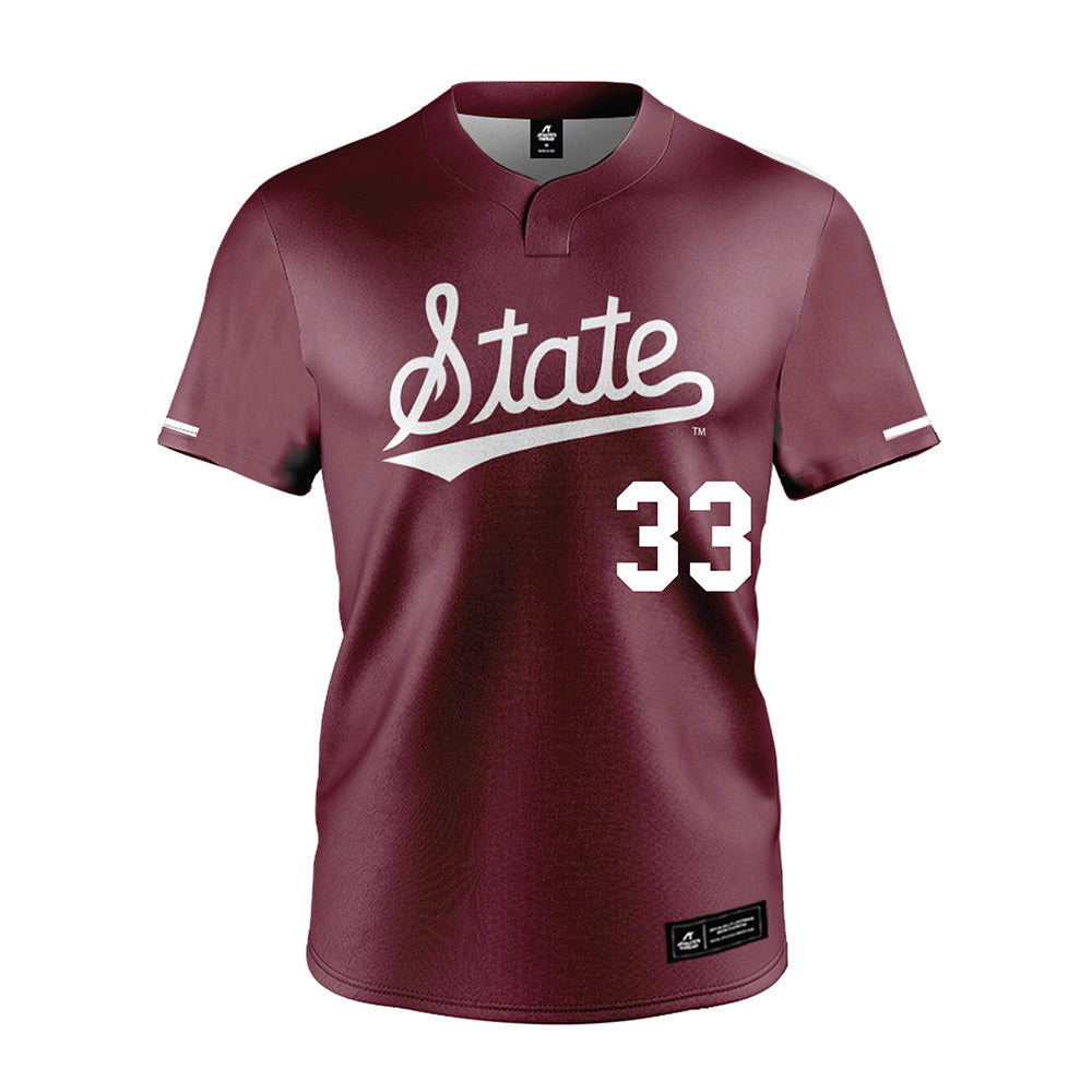 Mississippi State - NCAA Softball : Kinley Keller - Maroon Jersey-0