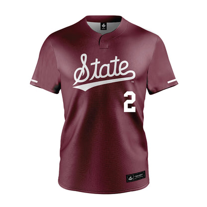 Mississippi State - NCAA Softball : Abby Grace Richardson - Maroon Jersey-0