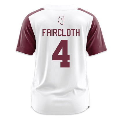 Mississippi State - NCAA Softball : Alyssa Faircloth - White Jersey-1
