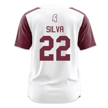 Mississippi State - NCAA Softball : Tatum Silva - White Jersey-1