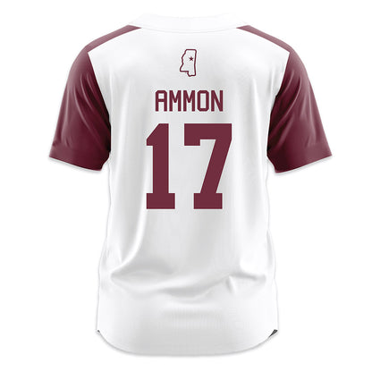 Mississippi State - NCAA Softball : Leila Ammon - White Jersey-1