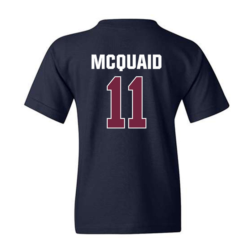 FDU - NCAA Men's Basketball : Tyler McQuaid - Youth T-Shirt-1