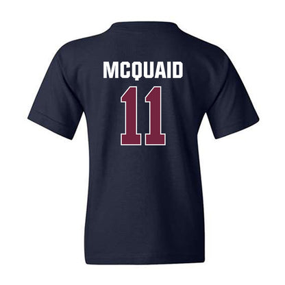 FDU - NCAA Men's Basketball : Tyler McQuaid - Youth T-Shirt-1