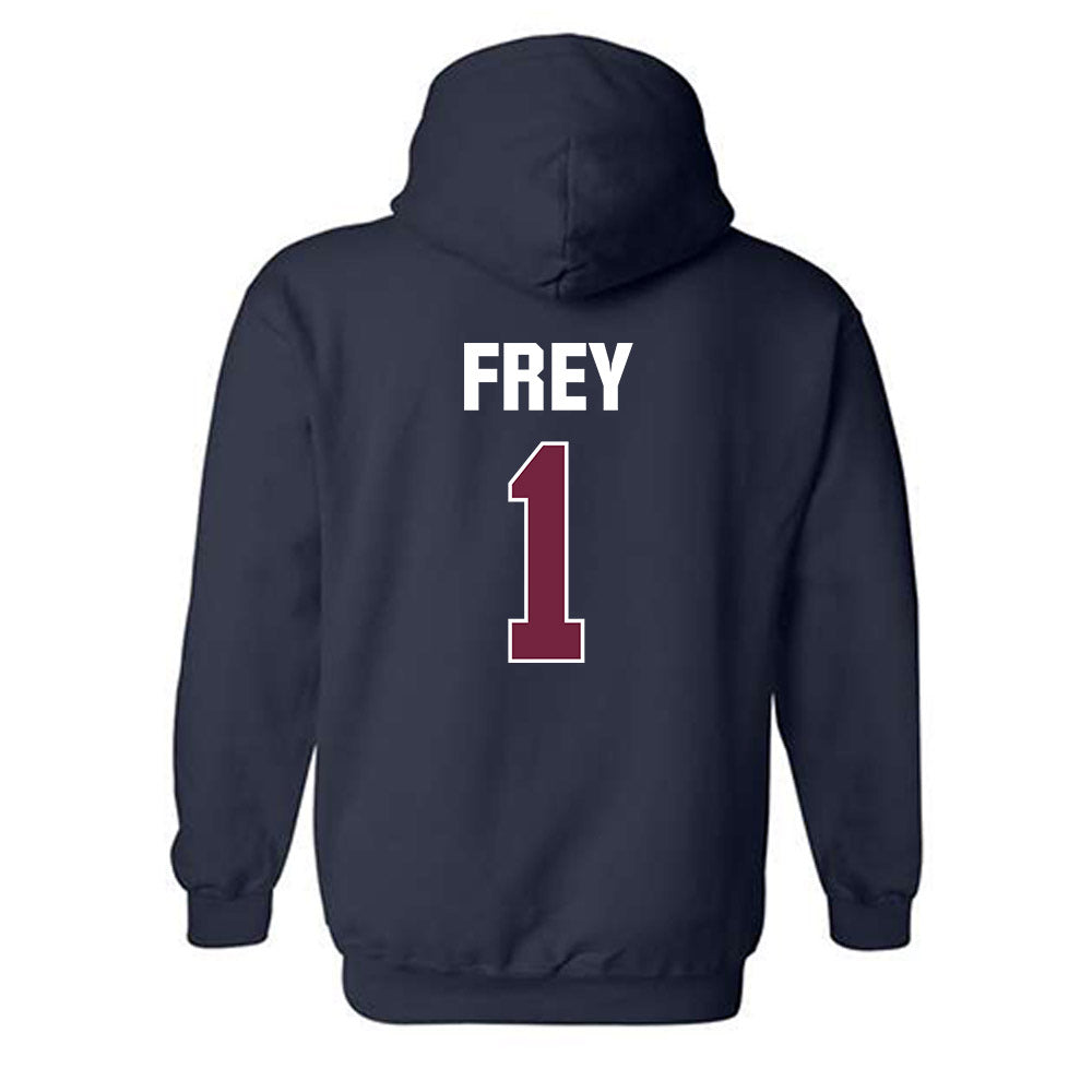 FDU - NCAA Men's Basketball : Kody Frey - Hooded Sweatshirt-1