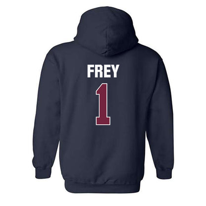 FDU - NCAA Men's Basketball : Kody Frey - Hooded Sweatshirt-1