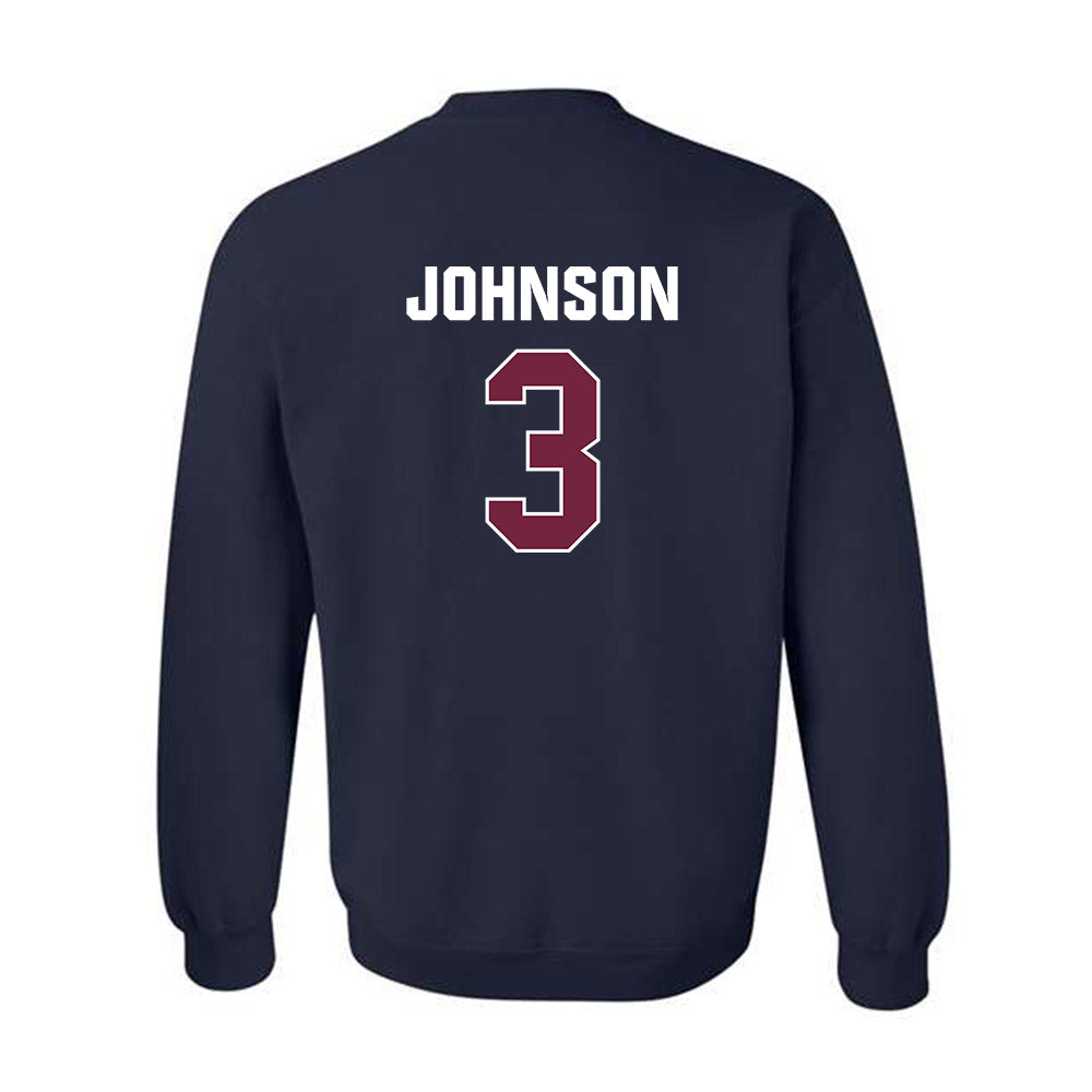 FDU - NCAA Men's Basketball : Raysean Johnson - Crewneck Sweatshirt-1
