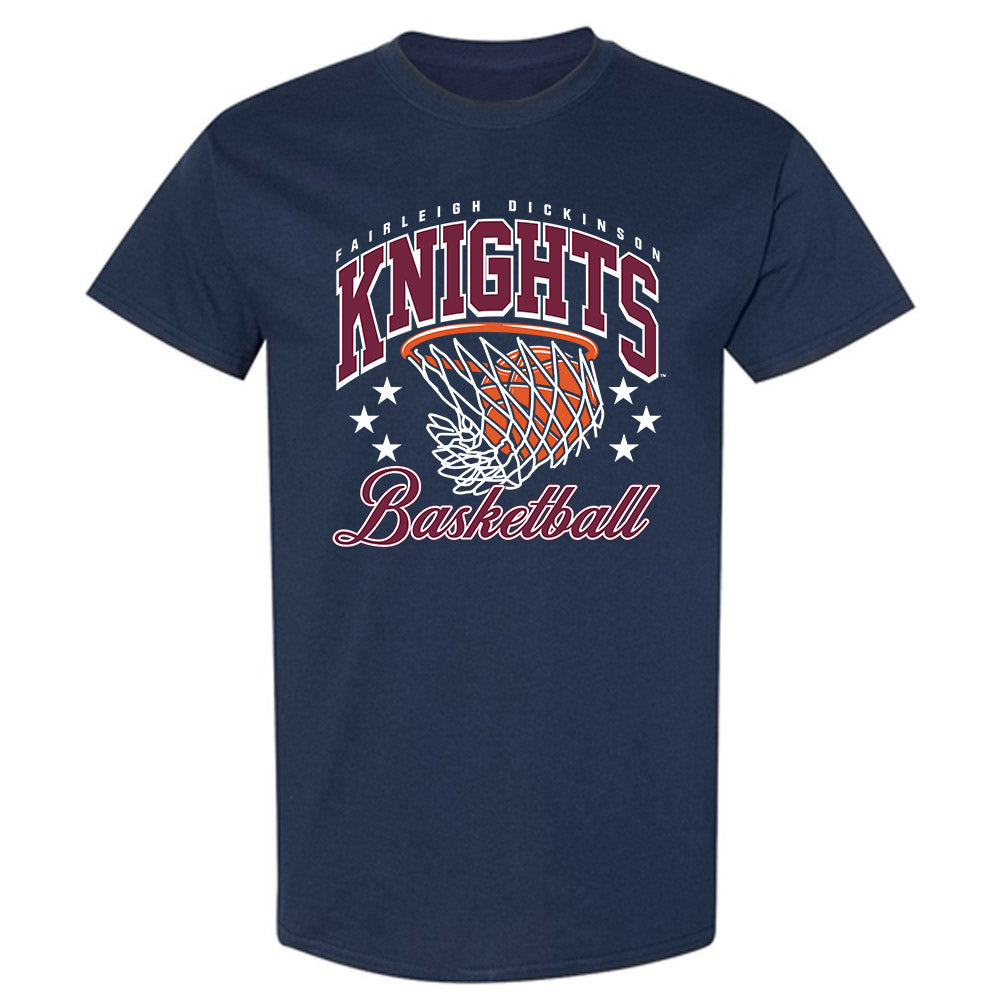 FDU - NCAA Men's Basketball : Raysean Johnson - T-Shirt-0