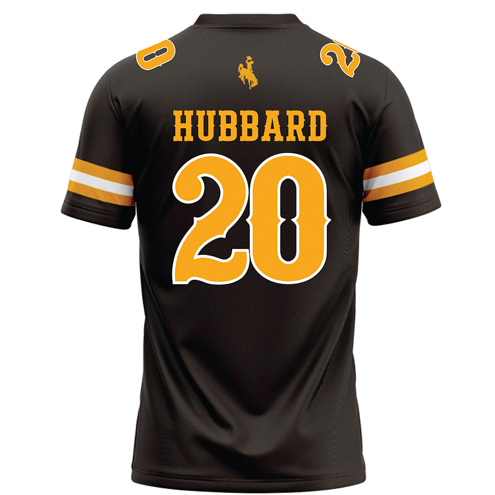Wyoming - NCAA Football : Diore Hubbard - Brown Football Jersey-1