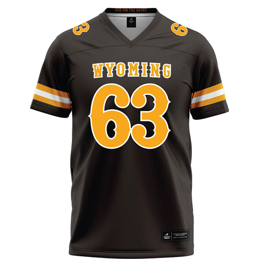 Wyoming - NCAA Football : Braylon Jenkins - Brown Football Jersey