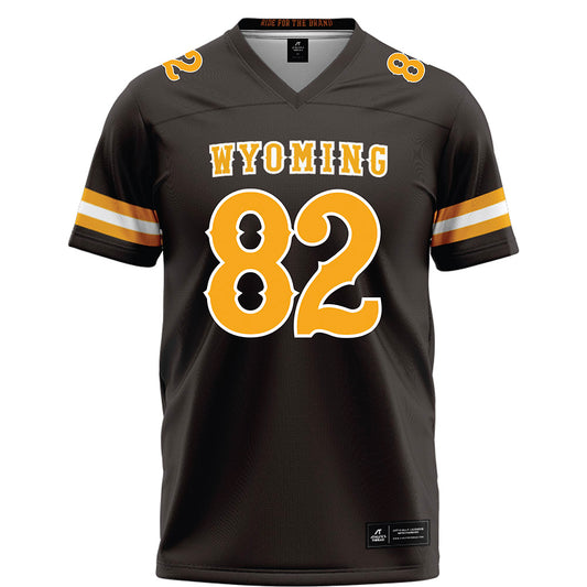 Wyoming - NCAA Football : Bricen Brantley - Brown Football Jersey-0