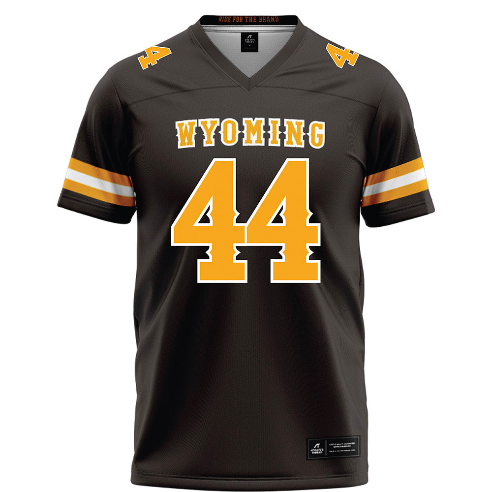 Wyoming - NCAA Football : Jaquan Redfern - Brown Football Jersey-0