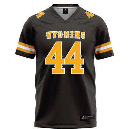 Wyoming - NCAA Football : Jaquan Redfern - Brown Football Jersey-0