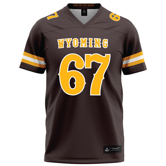 Wyoming - NCAA Football : McAlister - Brown Football Jersey-0