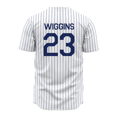Rice - NCAA Baseball : Tanner Wiggins - White Jersey-1