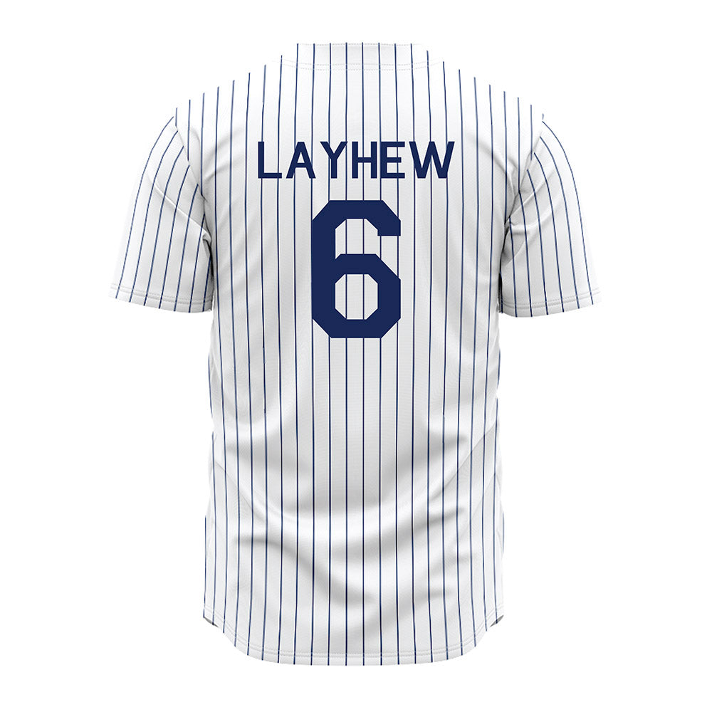 Rice - NCAA Baseball : LJ Layhew - White Jersey-1