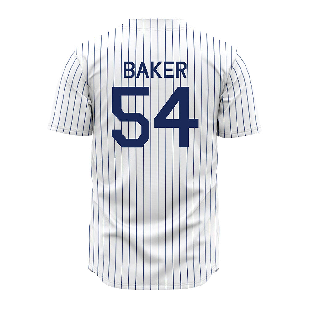 Rice - NCAA Baseball : Ty Baker - White Jersey-1