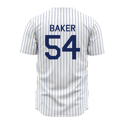 Rice - NCAA Baseball : Ty Baker - White Jersey-1