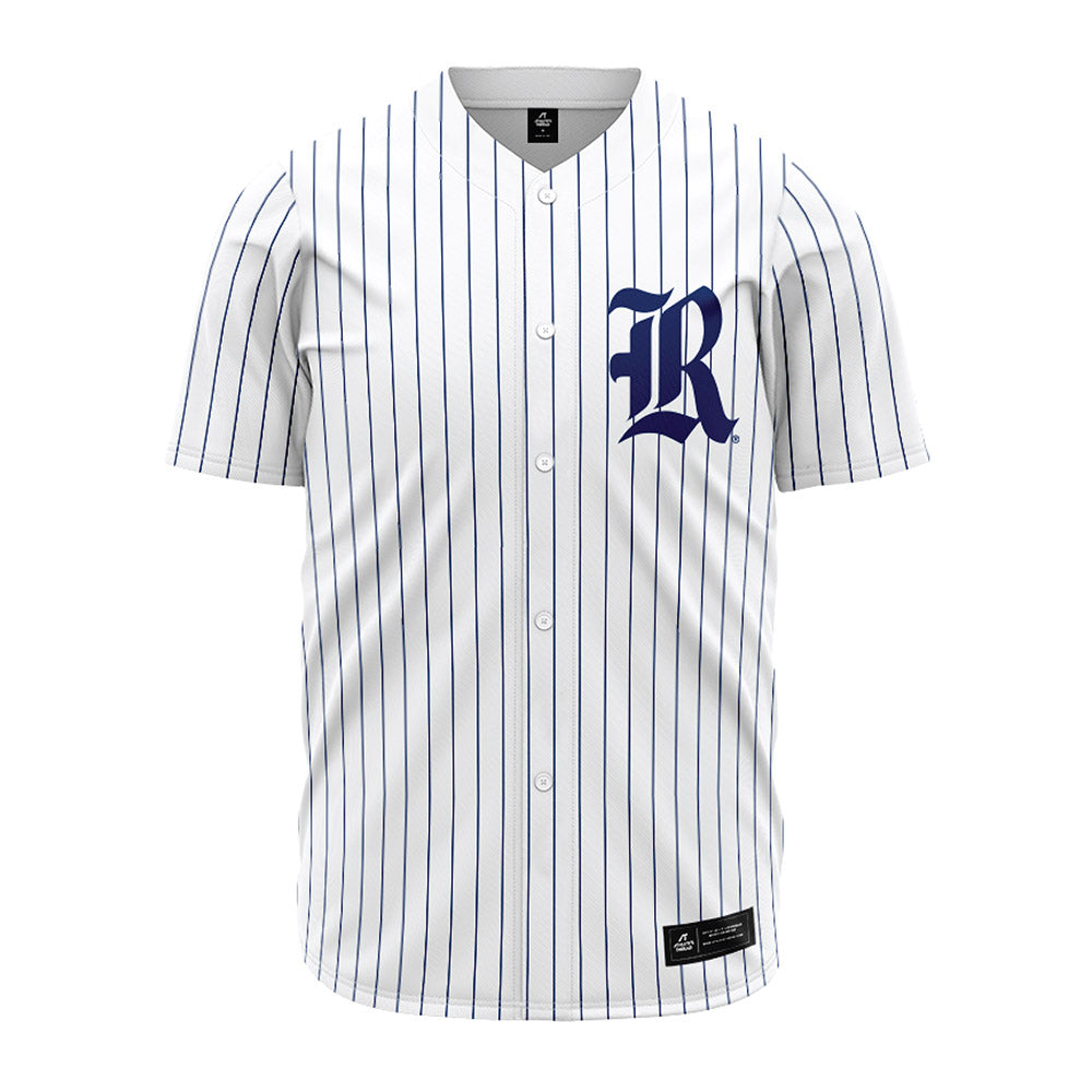 Rice - NCAA Baseball : Ethan Sanders - White Jersey-0