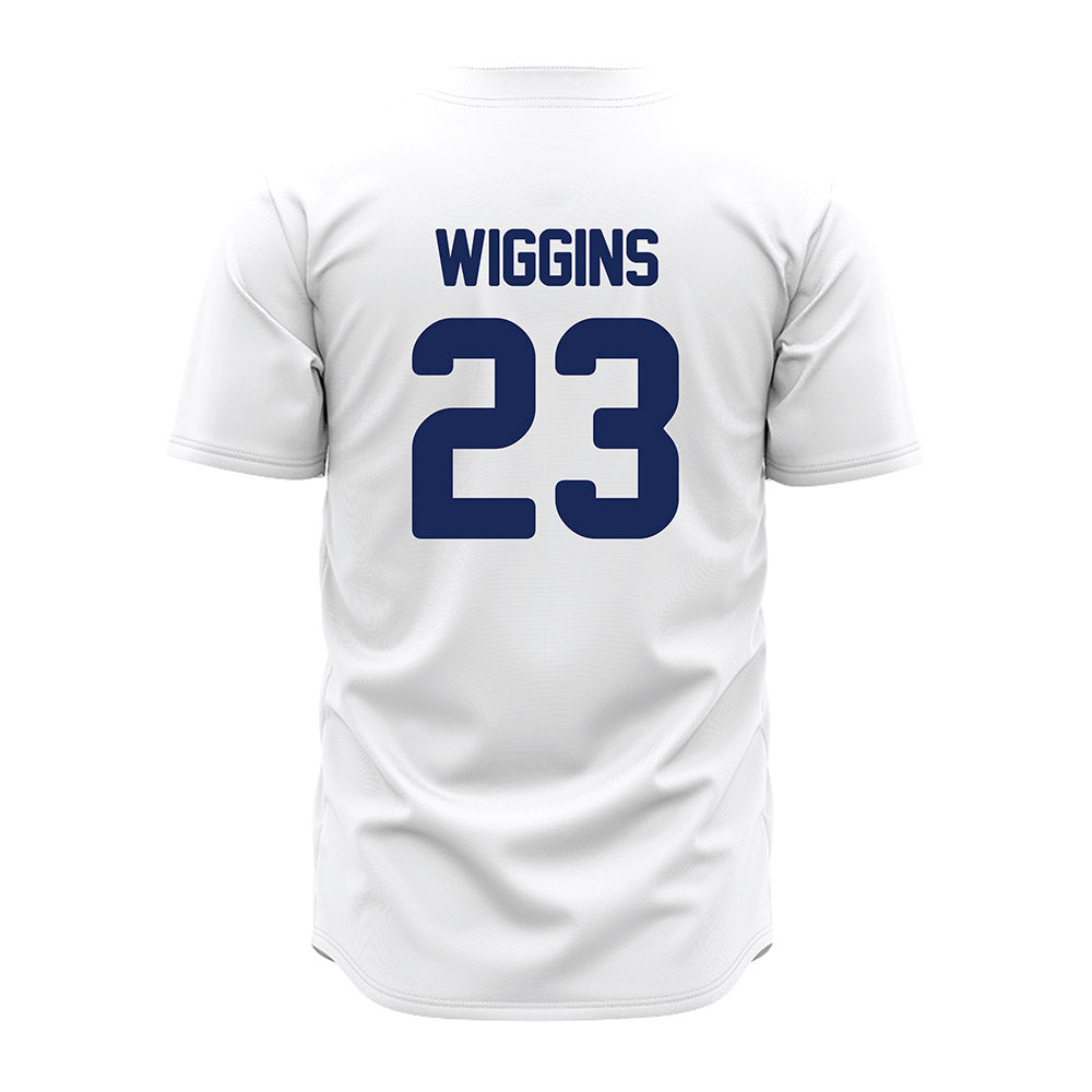 Rice - NCAA Baseball : Tanner Wiggins - White Jersey-1