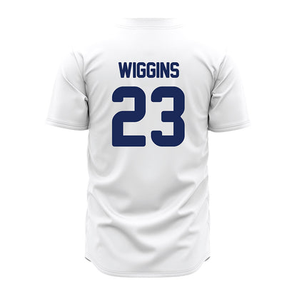 Rice - NCAA Baseball : Tanner Wiggins - White Jersey-1