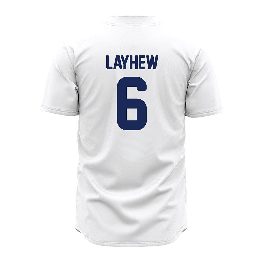 Rice - NCAA Baseball : LJ Layhew - White Jersey-1
