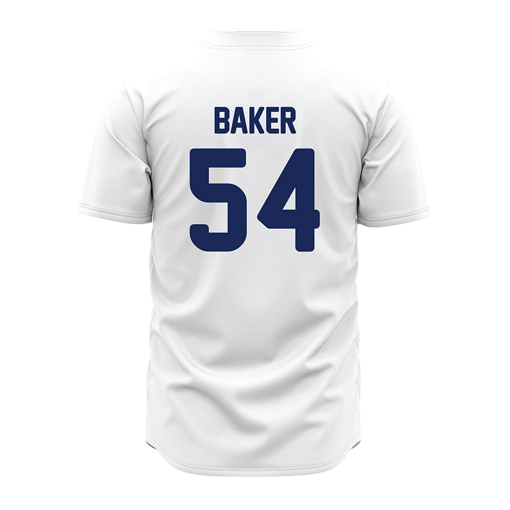 Rice - NCAA Baseball : Ty Baker - White Jersey-1