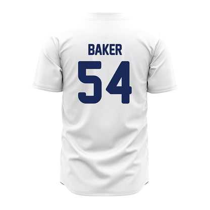 Rice - NCAA Baseball : Ty Baker - White Jersey-1