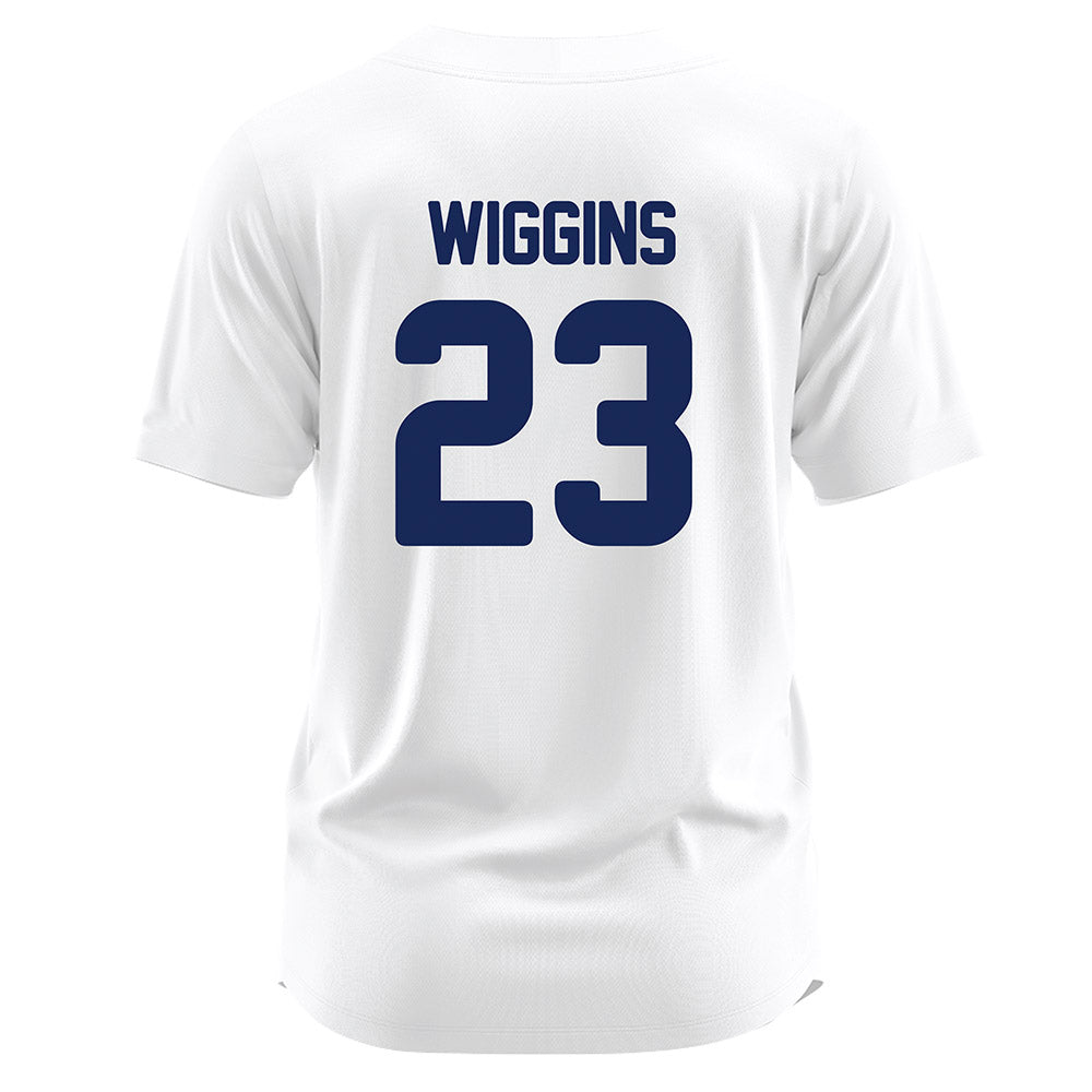 Rice - NCAA Baseball : Tanner Wiggins - White Jersey-1