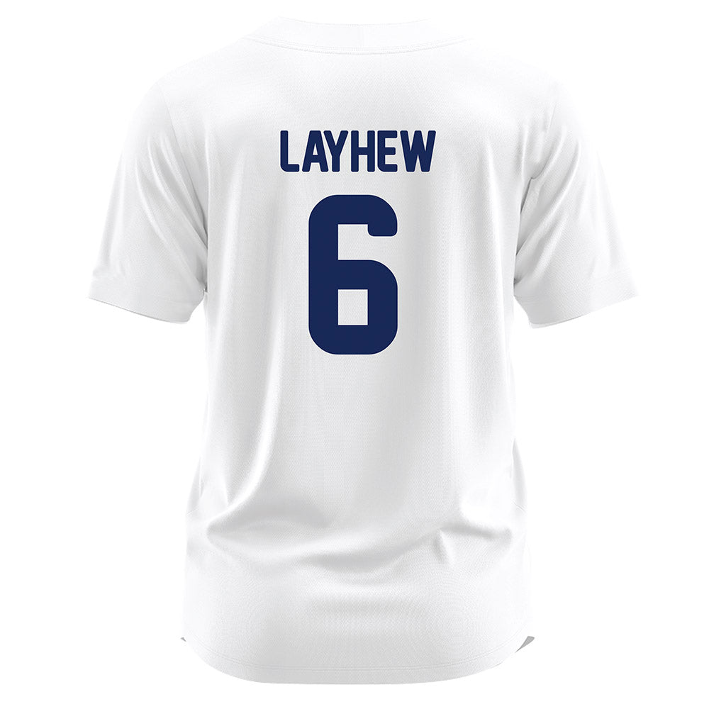 Rice - NCAA Baseball : LJ Layhew - White Jersey-1