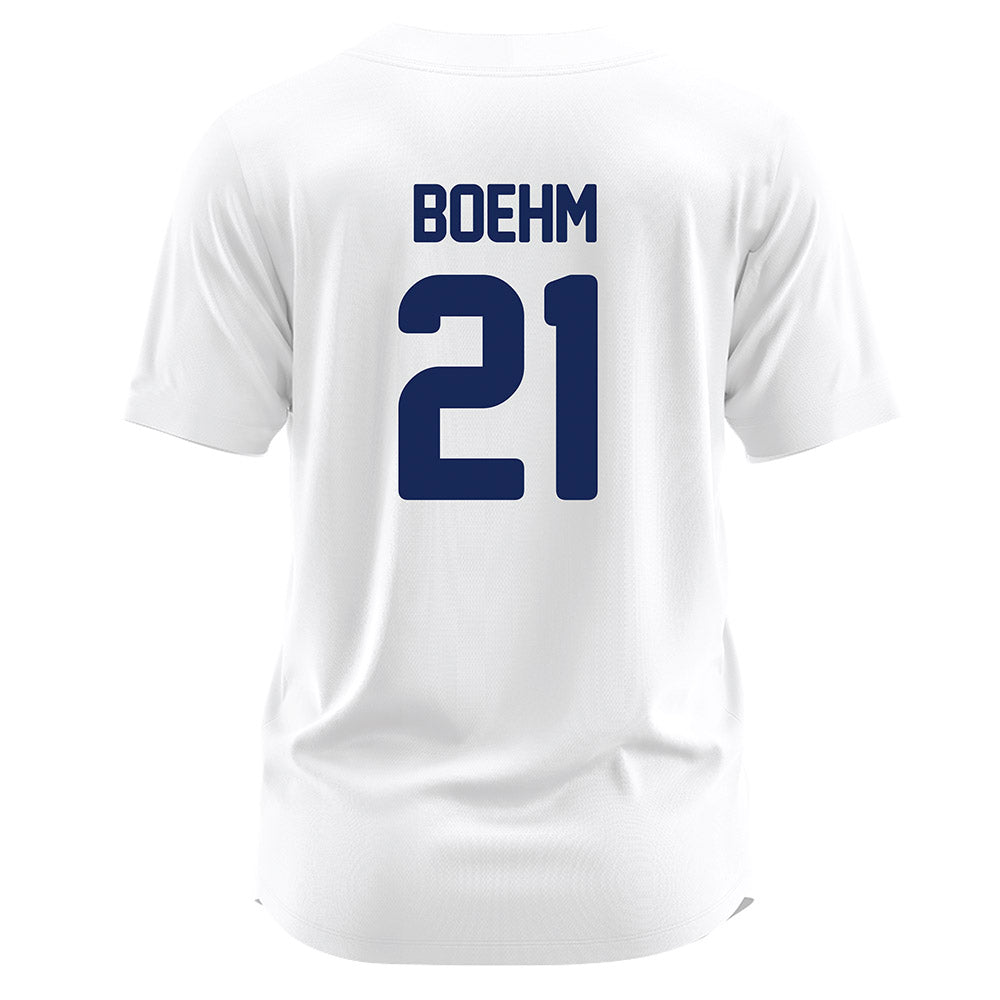 Rice - NCAA Baseball : Garet Boehm - White Jersey-1