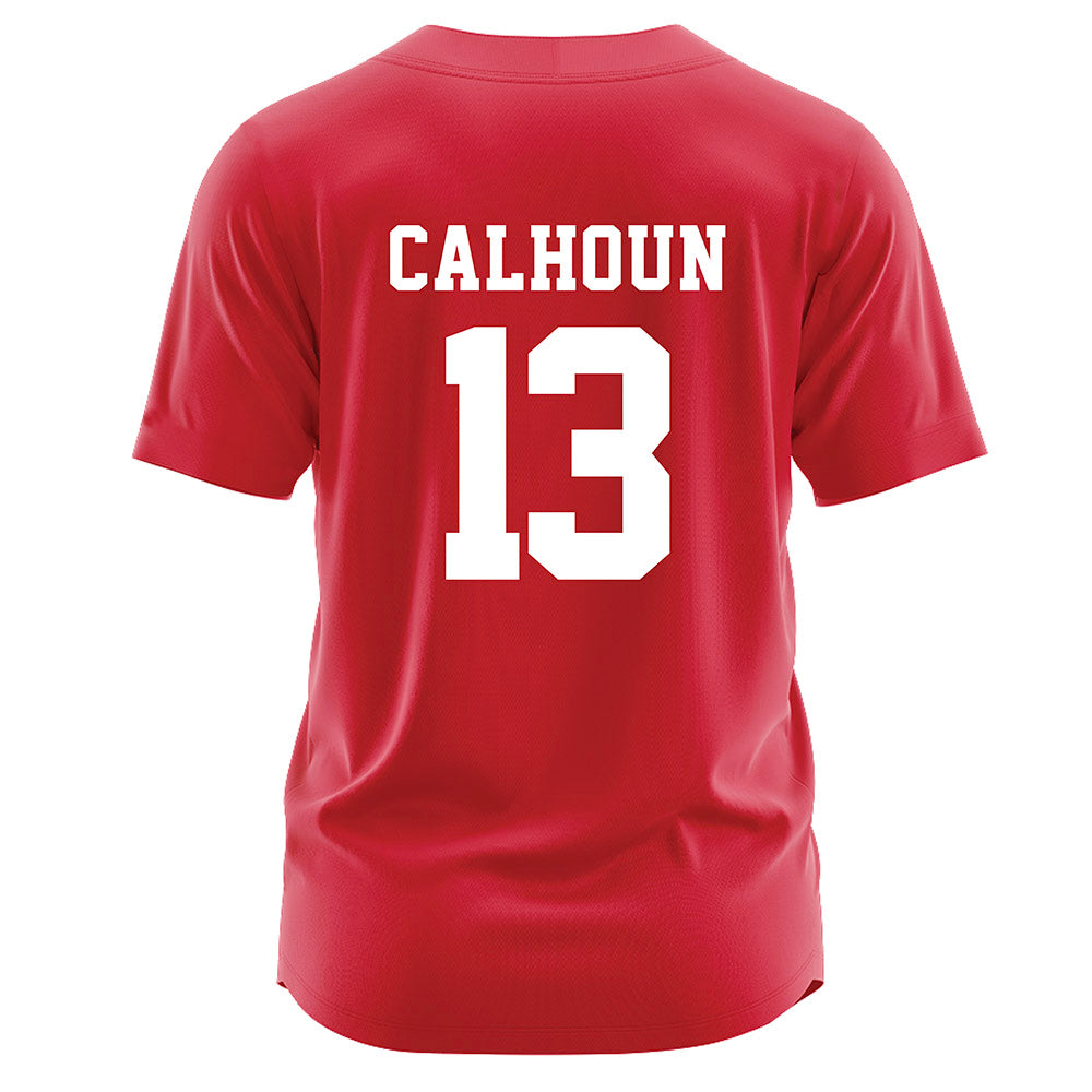 Illinois State - NCAA Softball : Morgan Calhoun - Red Jersey-1