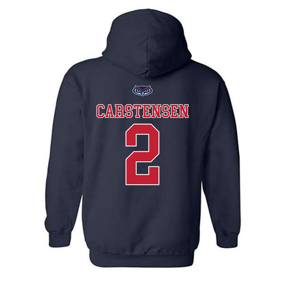 FAU - NCAA Women's Basketball : Grace Carstensen - Hooded Sweatshirt-1