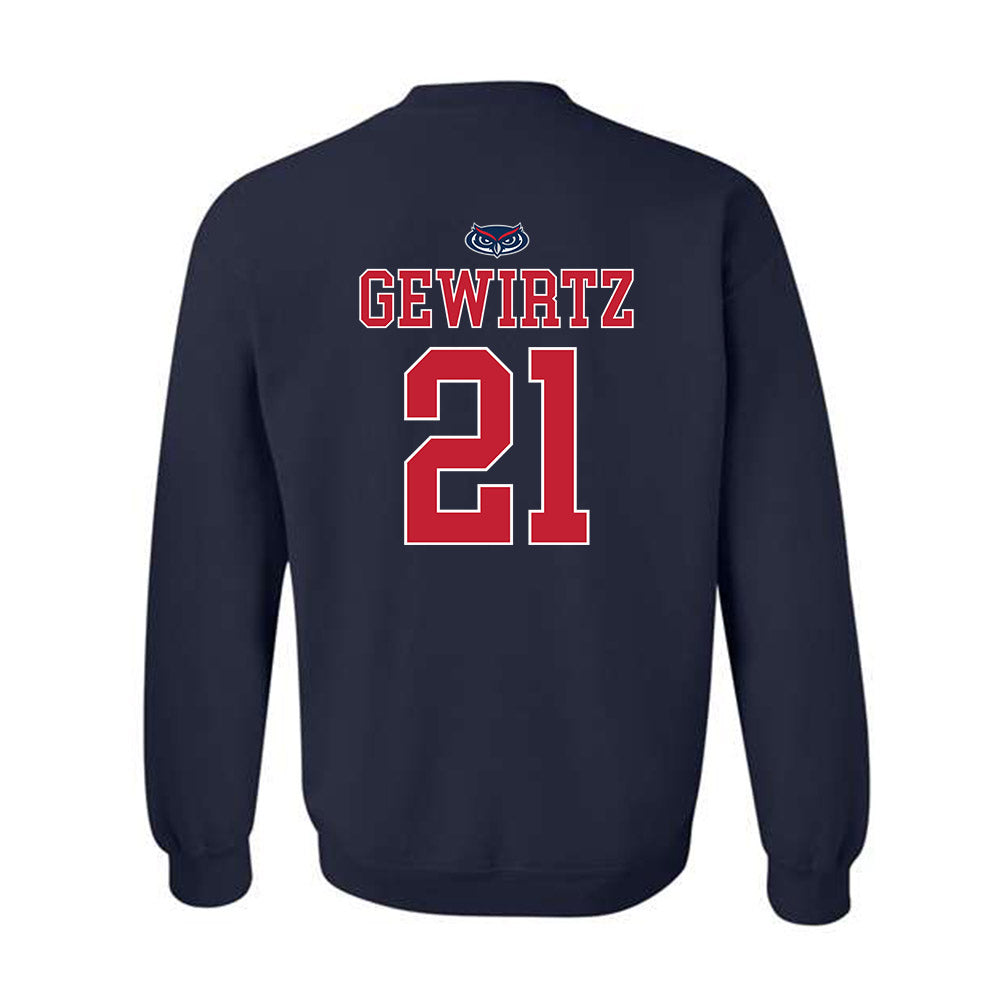 FAU - NCAA Women's Basketball : Madilyn Gewirtz - Crewneck Sweatshirt-1