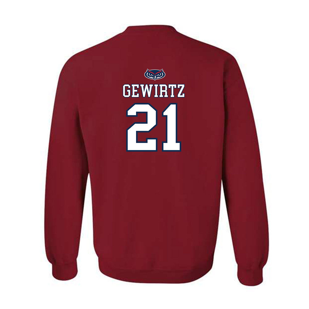 FAU - NCAA Women's Basketball : Madilyn Gewirtz - Crewneck Sweatshirt-1