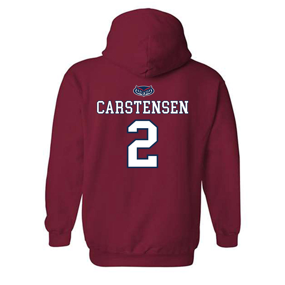 FAU - NCAA Women's Basketball : Grace Carstensen - Hooded Sweatshirt-1