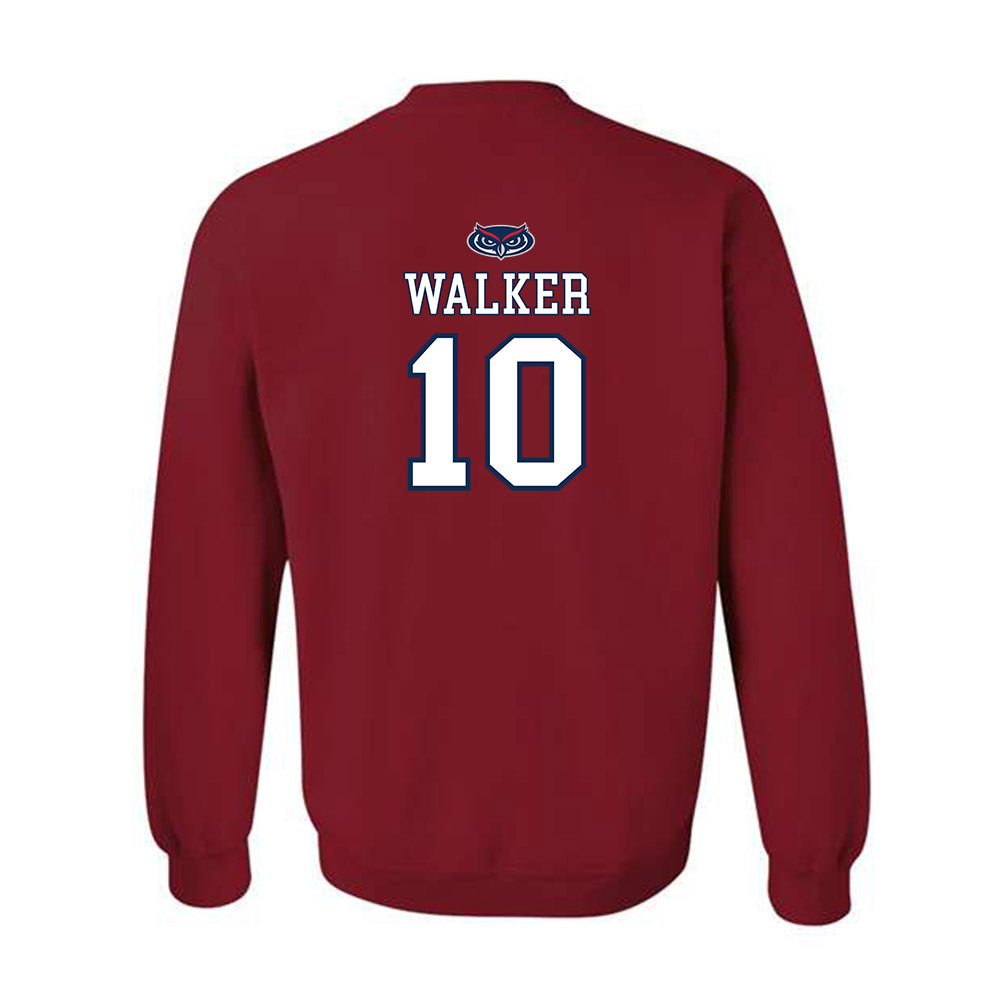 FAU - NCAA Women's Basketball : Haley Walker - Crewneck Sweatshirt-1