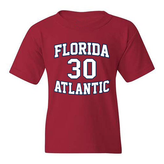FAU - NCAA Men's Basketball : Lachlan Smith - Youth T-Shirt-0