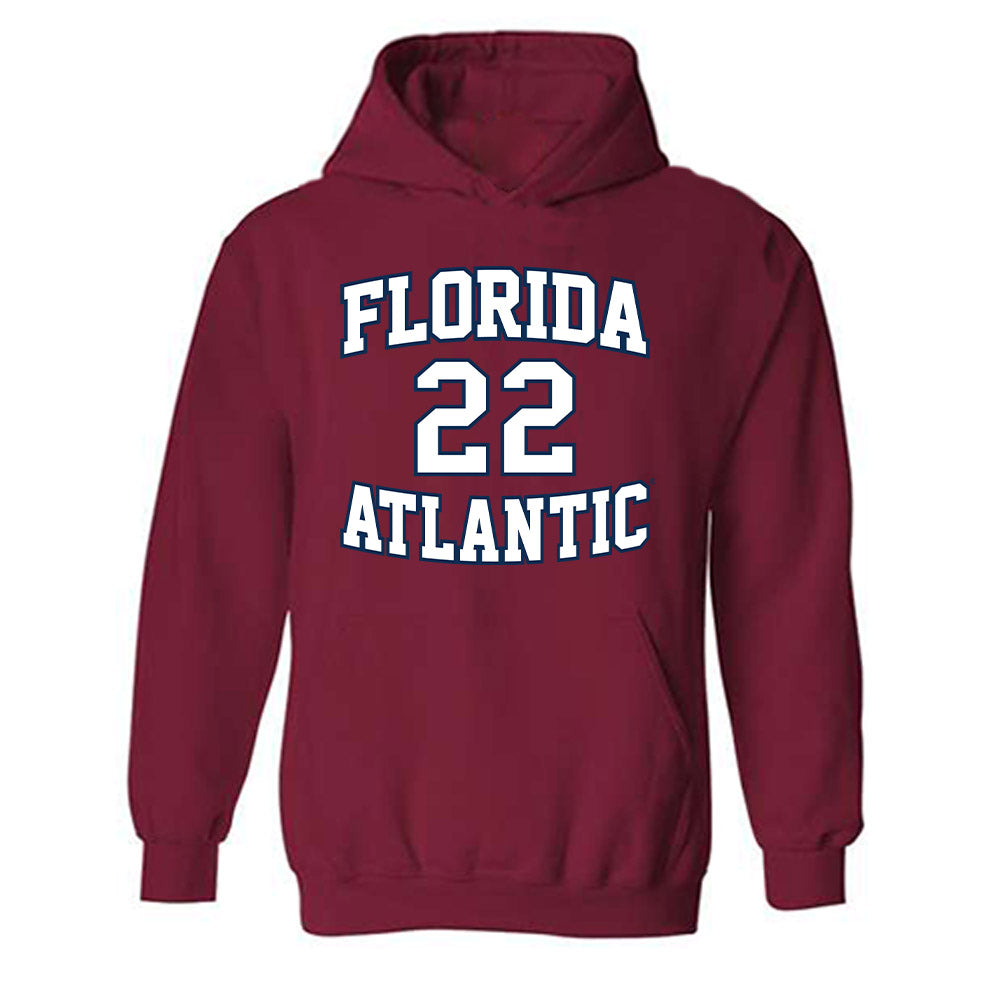 FAU - NCAA Men's Basketball : Devin Vanterpool - Hooded Sweatshirt-0