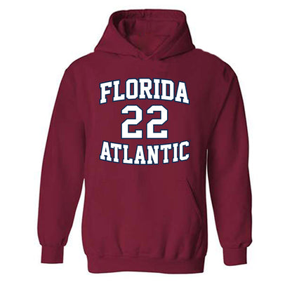 FAU - NCAA Men's Basketball : Devin Vanterpool - Hooded Sweatshirt-0