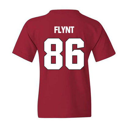 NC State - NCAA Football : Ian Flynt - Sports Shersey Youth T-Shirt-1