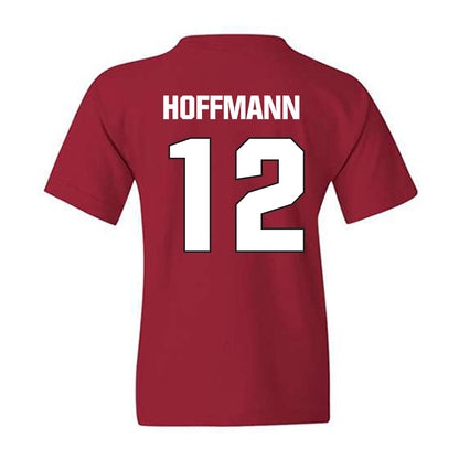NC State - NCAA Football : teddy hoffmann - Sports Shersey Youth T-Shirt-1