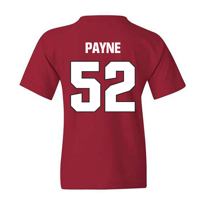 NC State - NCAA Football : Kage Payne - Sports Shersey Youth T-Shirt-1